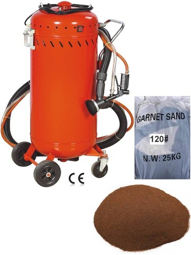 Sabbiatrice aspirapolvere - sabbiatrice,
