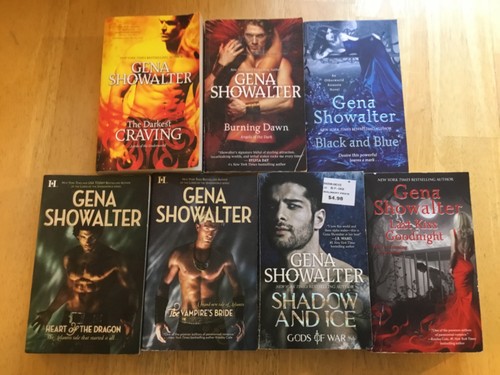 Gena showalter lot 7 - of,