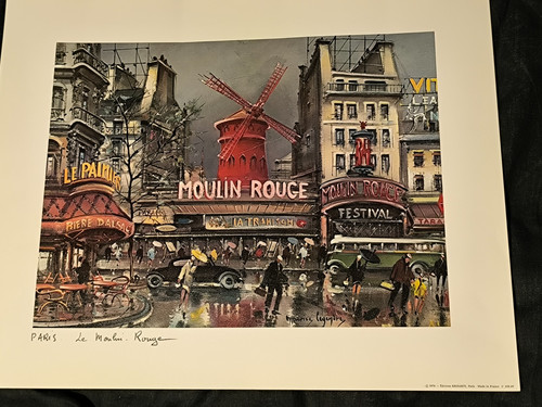 Affiche carton paris - paris, le