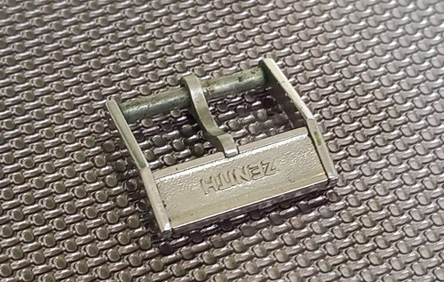Fibbia zenith vintage steel - zenith,