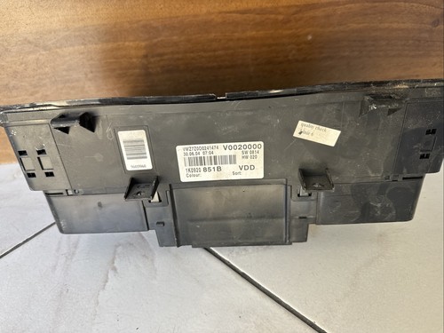 Quadro strumenti volkswagen - quadro,