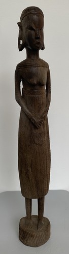 Statua legno besmo ebano - legno,