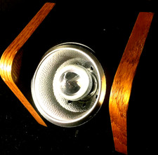 LAMPADA A SFERA CROMATA DA