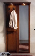 INGRESSO PARETE IN LEGNO NOCE