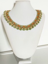 Collana girocollo filo lurex e