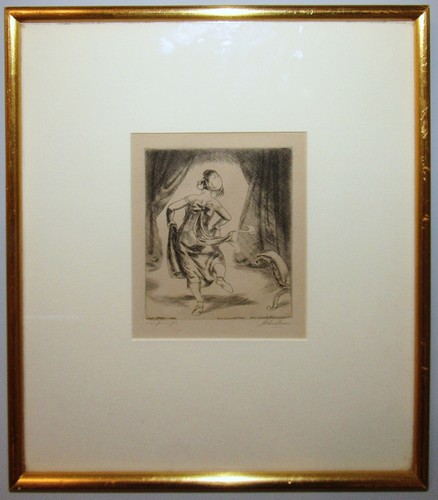 John sloan 1929 firmata - sloan,
