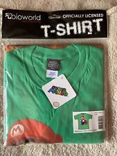 MAGLIA JERSEY SUPERMARIO MARIO RARA TAGLIA L LARGE NERD OFFICIAL NINTENDO SWITCH