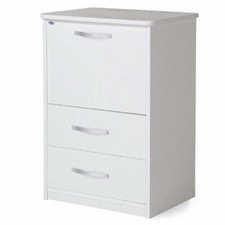 Mobile bianco con asse da