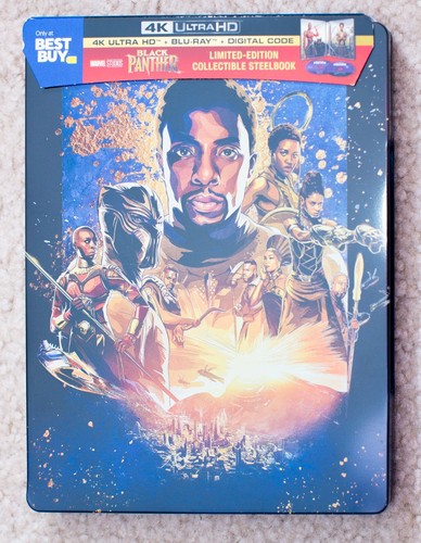 Black panther steelbook - panther, 4k