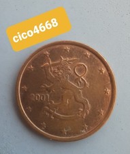 5 Cent Finlandia 2001- 1°