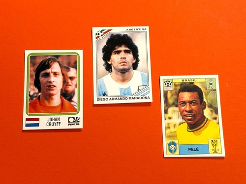 Panini mondiali maradona - panini, pelé