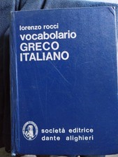 ROCCI ''Vocabolario di Greco Italiano''