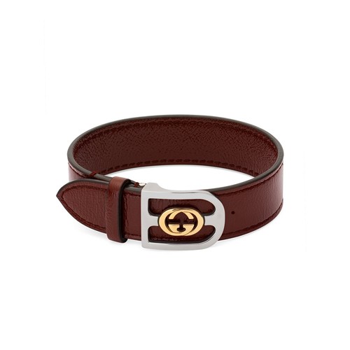 Bracciale gucci donna pelle - in,