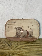 Antica targa vintage con