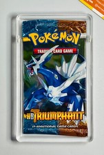 Acrylic Plexiglass Magnetic Pack Protector Holder Pokemon Pack English - New
