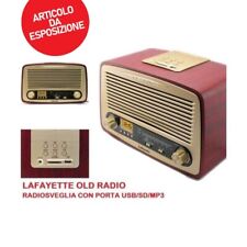  #USATO# OLD RADIO LAFAYETTE MUSICA USB REGISTRAZIONE SD CARD
