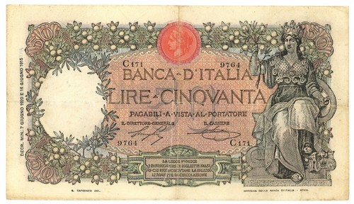 Lire capranesi buoi testina - lire,