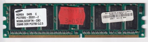 Samsung 256 ddr pc2700 - mb,,