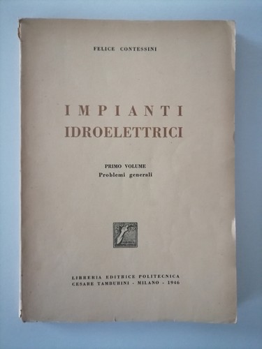 Impianti idroelettrici volume