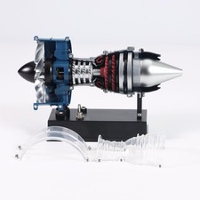 Mini Motore Aero Turbofan in