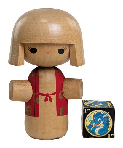 Creative kokeshi bambola - kokeshi,