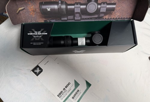 Vortex siren riflescope 8x24 - vortex, 1-8x24