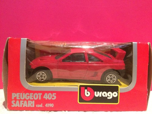 Burago superbe peugeot - burago, 405