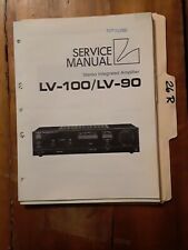 LV-100 90 Luxman manuale di