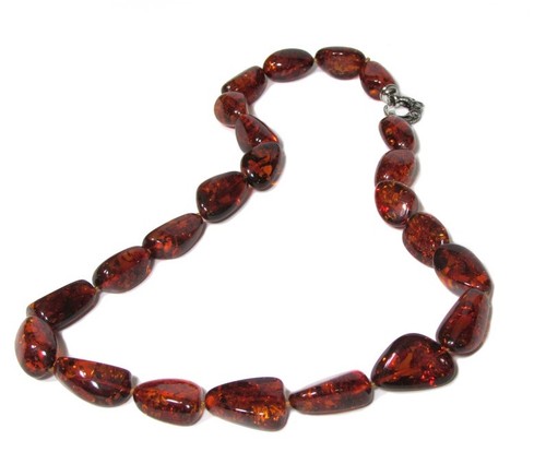 Collana ambra baltica - collana,