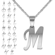 Alla moda acciaio inox - alla, lettere