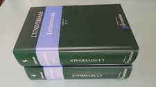 L' UNIVERSALE LETTERATURA  2 VOLUMI - LE GARZANTINE - IL GIORNALE GARZANTI 2003