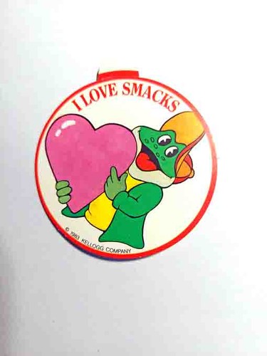 Adesivo love snacks - adesivo,