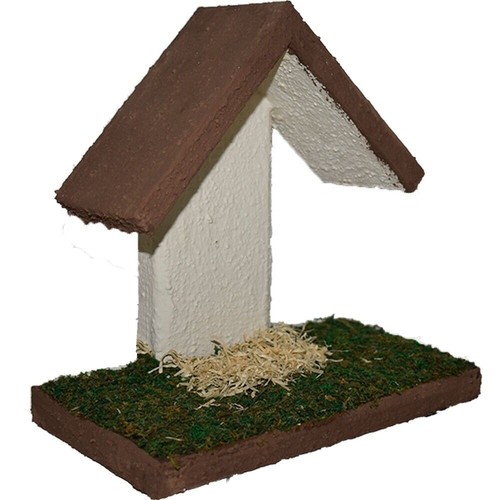 Capanna per presepe moderna