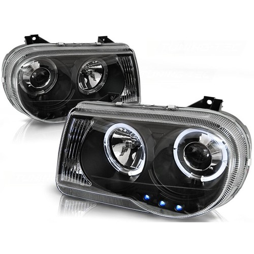 Fari angel eyes led nero - fari,