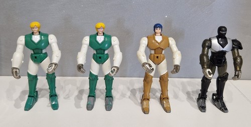 Set action figure samurai - action,