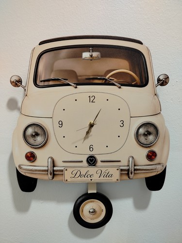 Orologio parete fiat 500 - da,