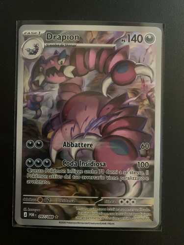 Pokémon carta drapion - pokémon,