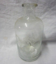 Vaso bottiglia vetro 18 cm Ø