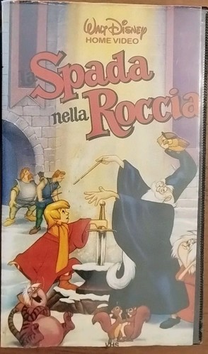 Vhs spada nella roccia - la,