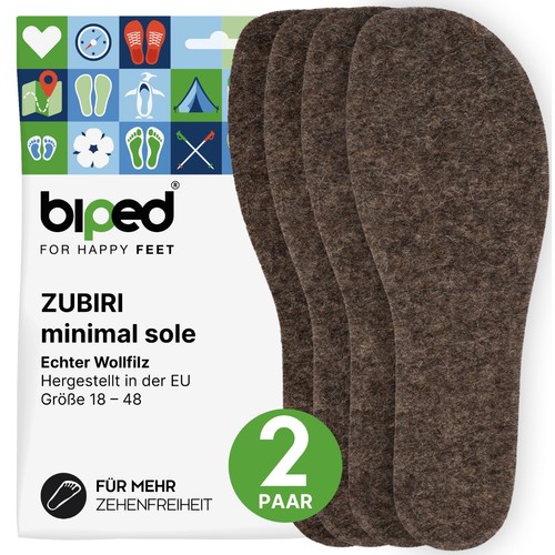 Biped minimal sole zubiri - minimal,
