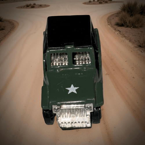 Diecast s8634 army jeep - #s8634, us
