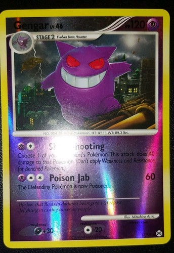 Gengar reverse holo - gengar, lv.46