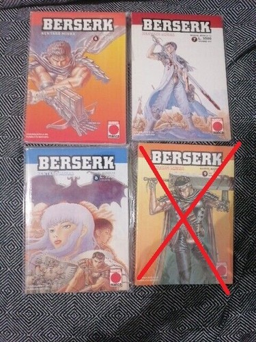 Berserk sottiletta tutti - berserk, 6-7-8
