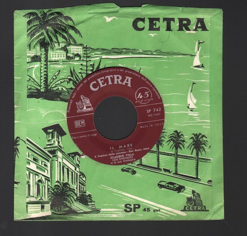 Sanremo 1960 claudio villa - 1960-claudio, il