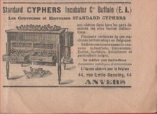 Incubatore per uova Cyphers - Pubblicità 1912