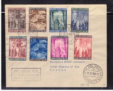 Busta Vaticano Serie Completa Anno Santo 1950 WE2443