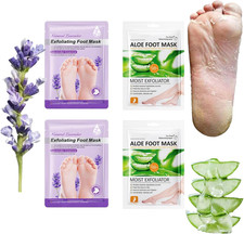 4 Paia Maschera Piedi