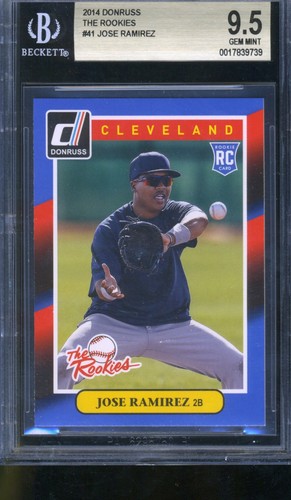 Jose ramirez 2014 donruss the - jose,