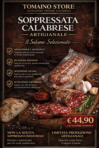 Soppressata calabrese - soppressata,