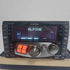 ALPINE MDA-W933J LETTORE CD MD AUX CAR AUDIO DECK funzionante confermato
